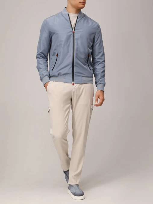 Бомбер однотонный KITON