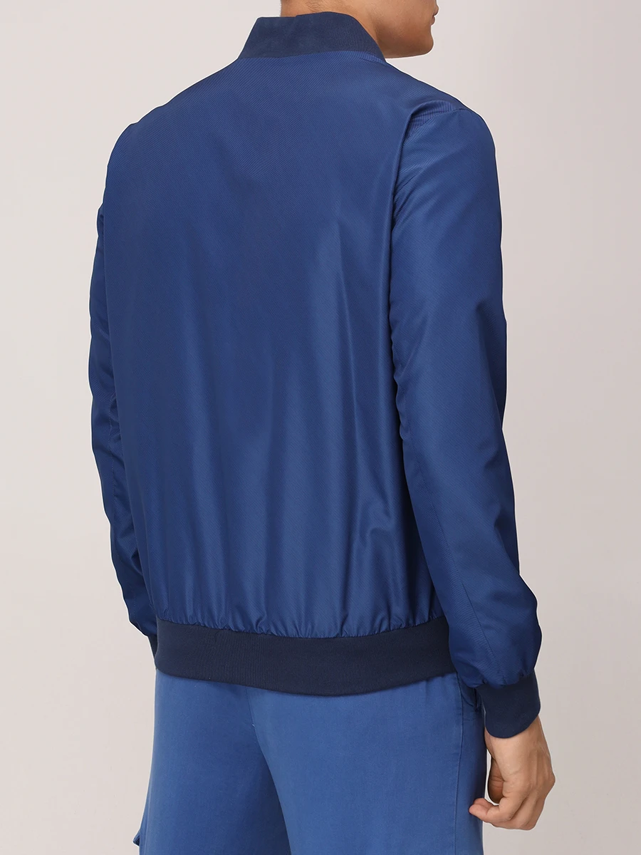 Бомбер однотонный