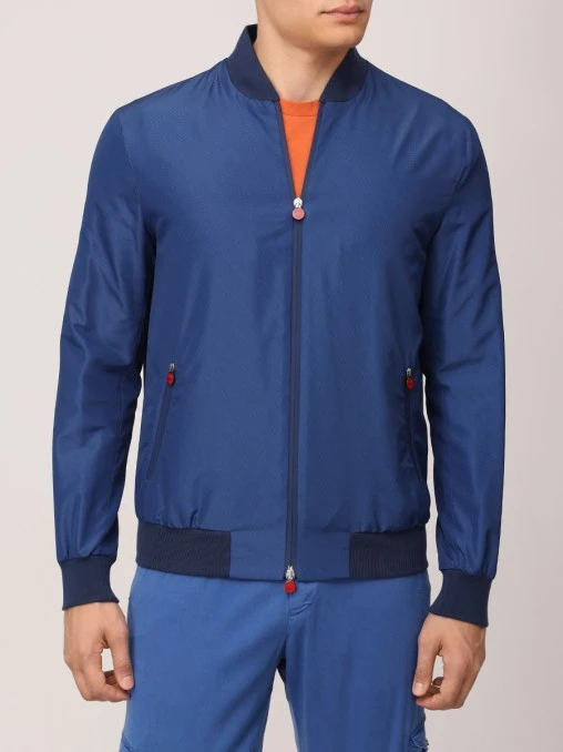 Бомбер однотонный KITON