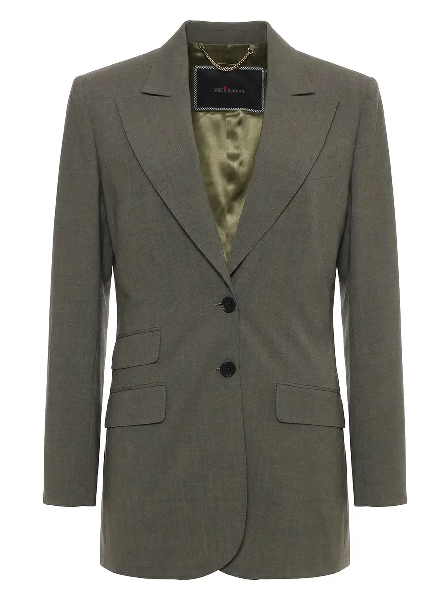 Пиджак шерстяной