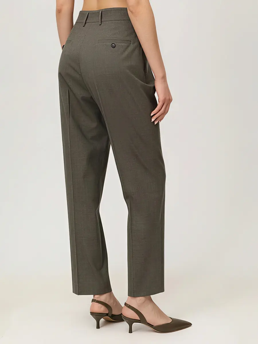 Брюки шерстяные