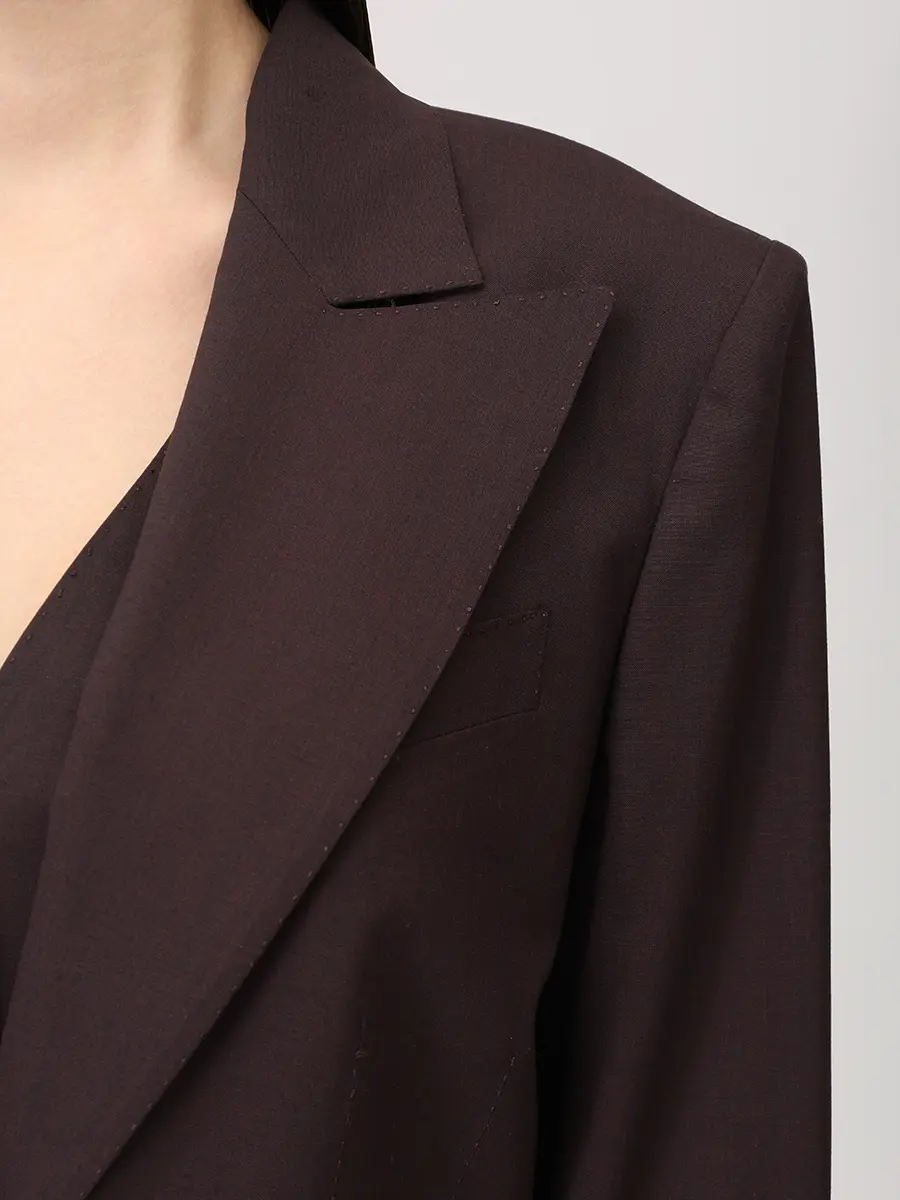 Пиджак шерстяной