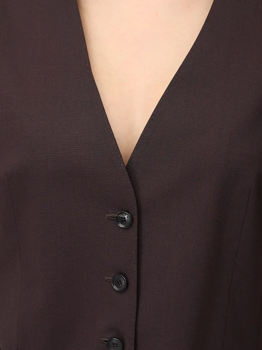 Жилет шерстяной