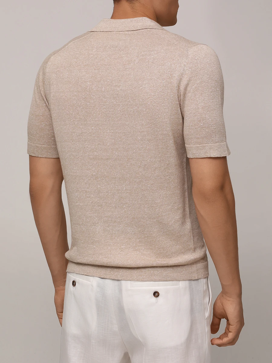 Рубашка из хлопка и льна