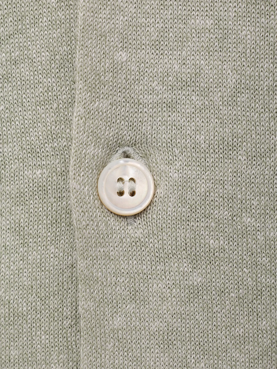 Рубашка из хлопка и льна