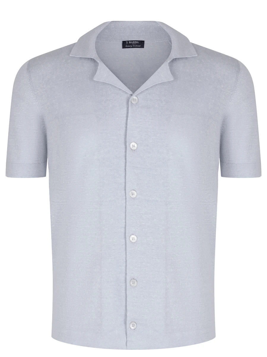 Рубашка из хлопка и льна