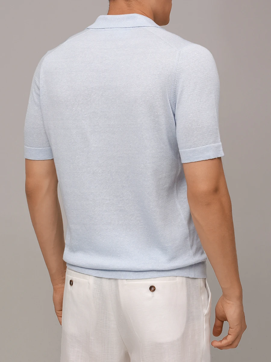 Рубашка из хлопка и льна