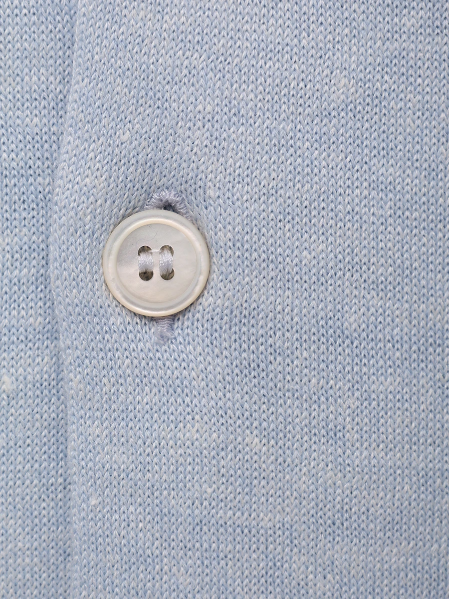 Рубашка из хлопка и льна