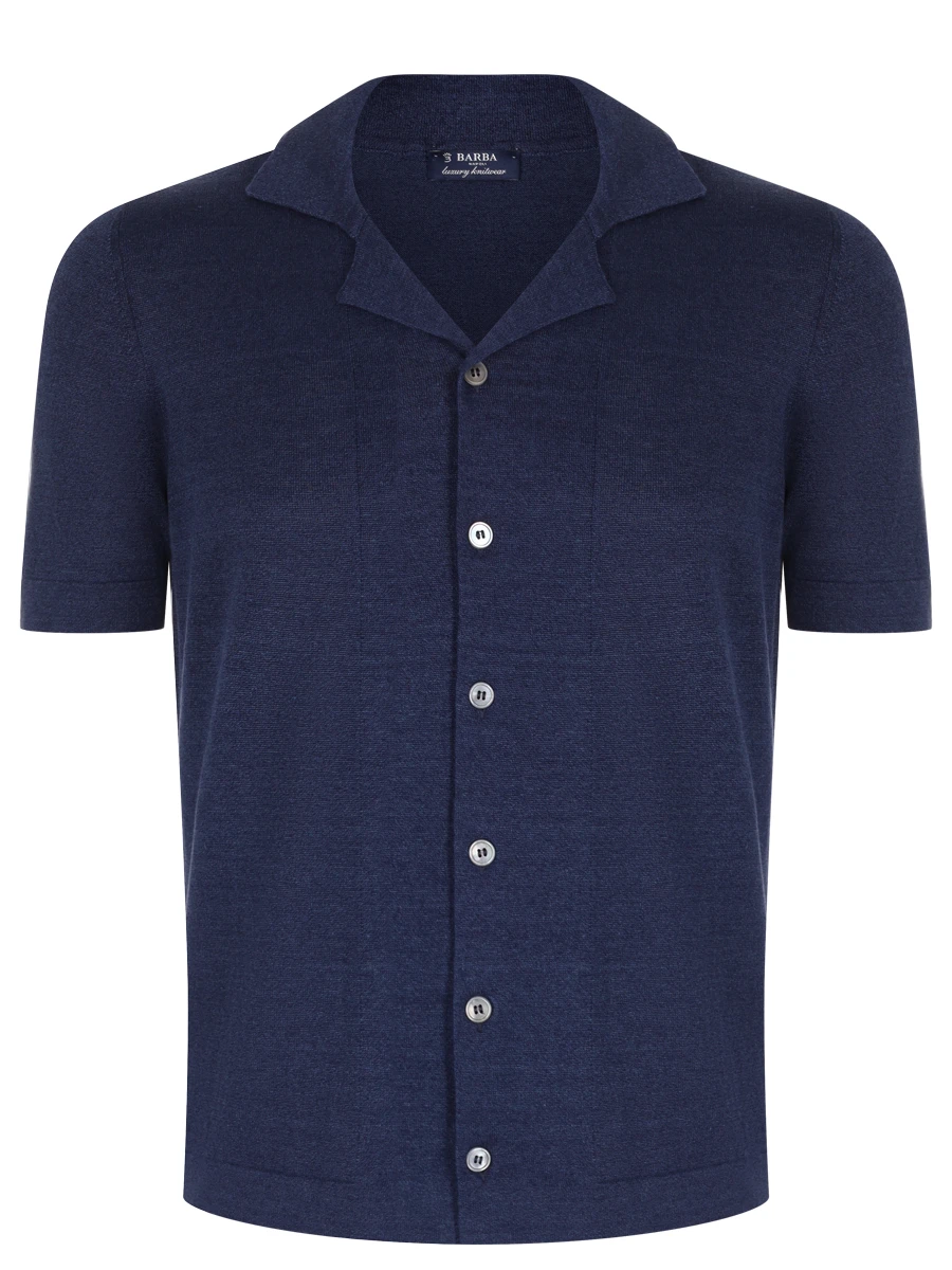 Рубашка из хлопка и льна