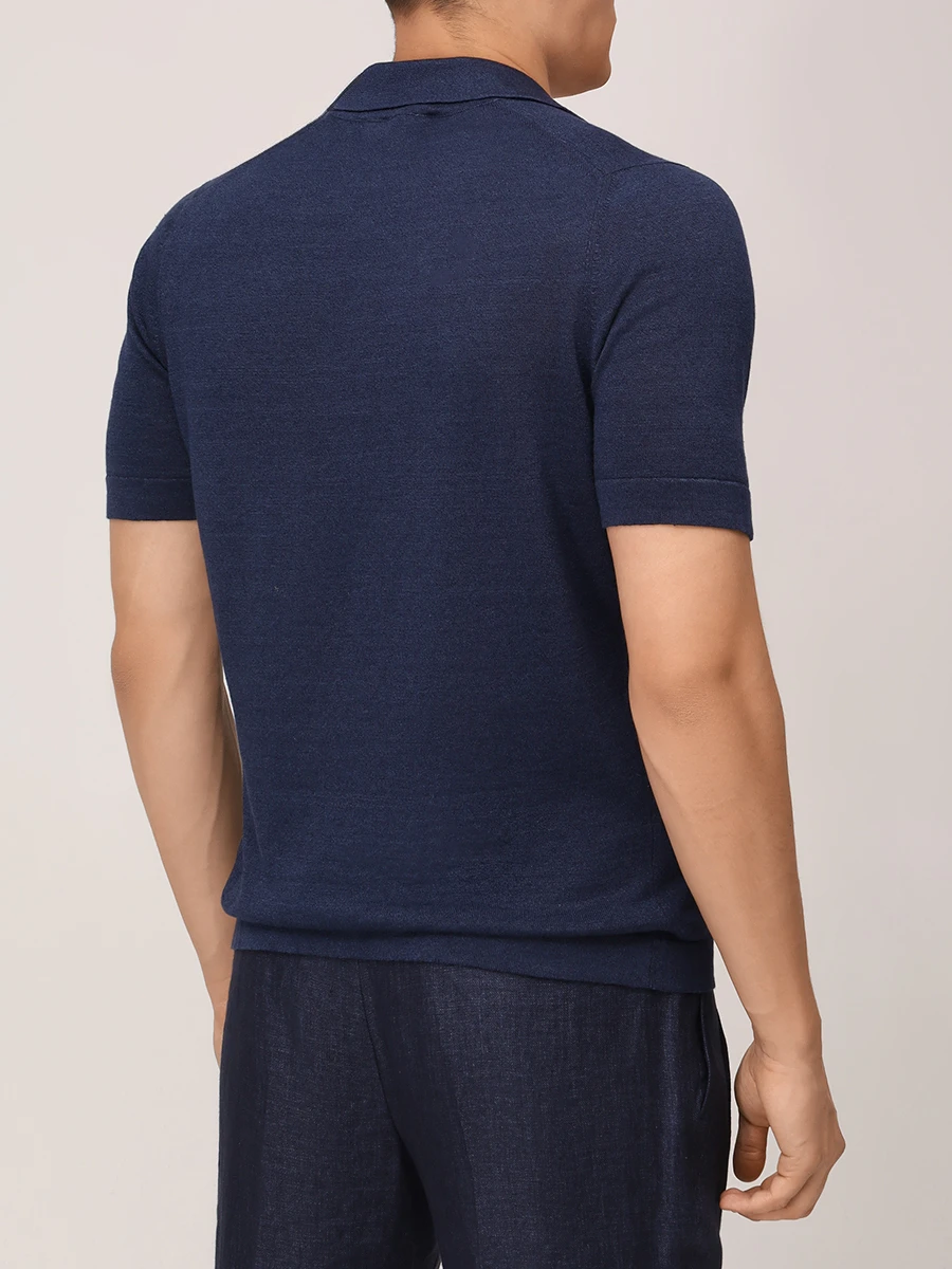 Рубашка из хлопка и льна