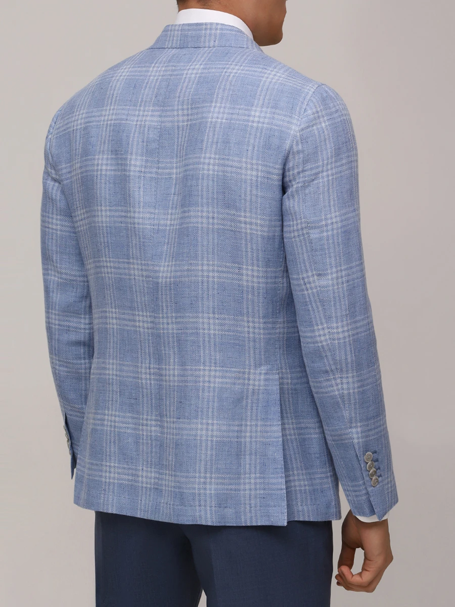 Пиджак из шерсти и льна