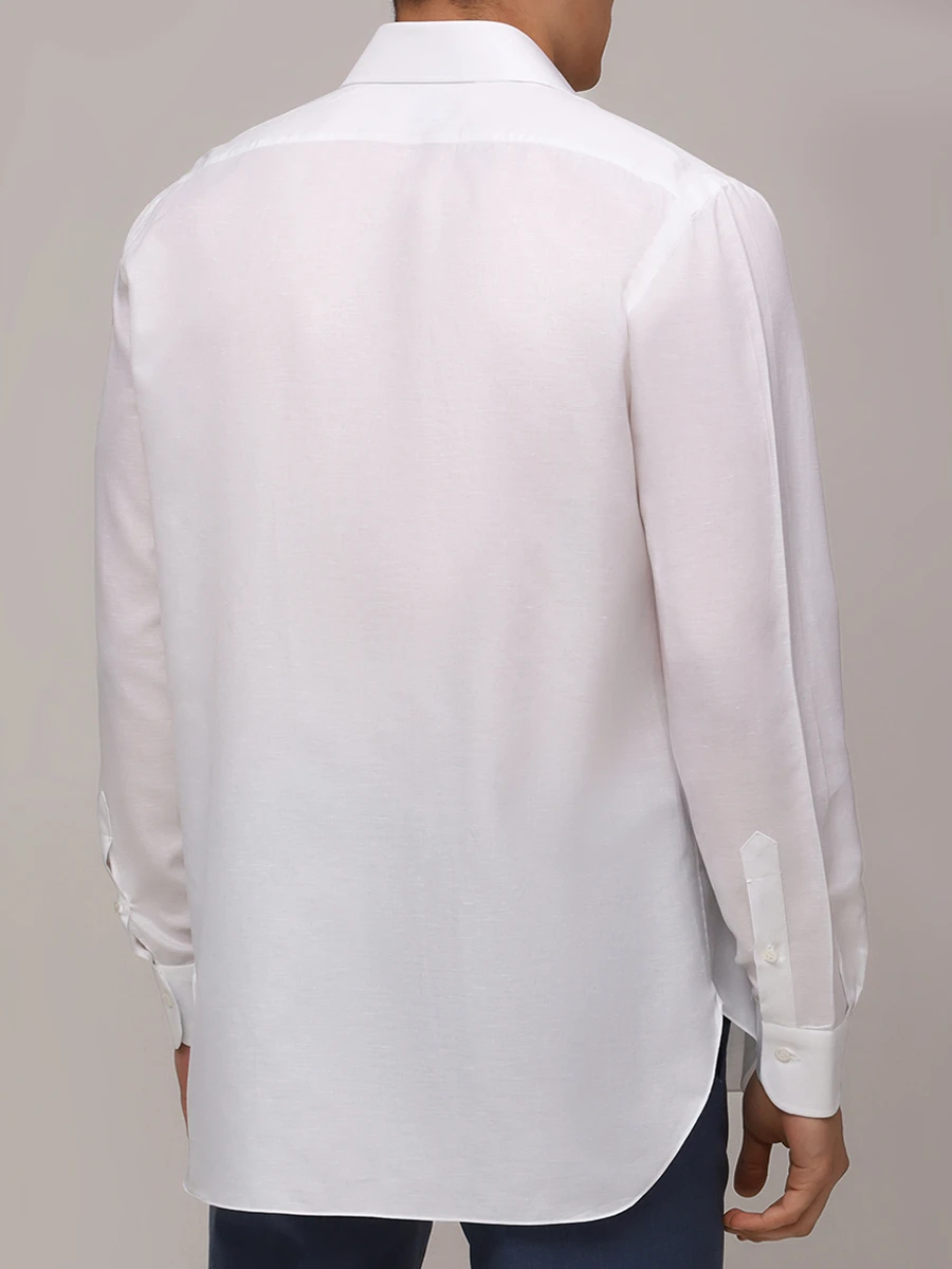 Рубашка из хлопка и льна