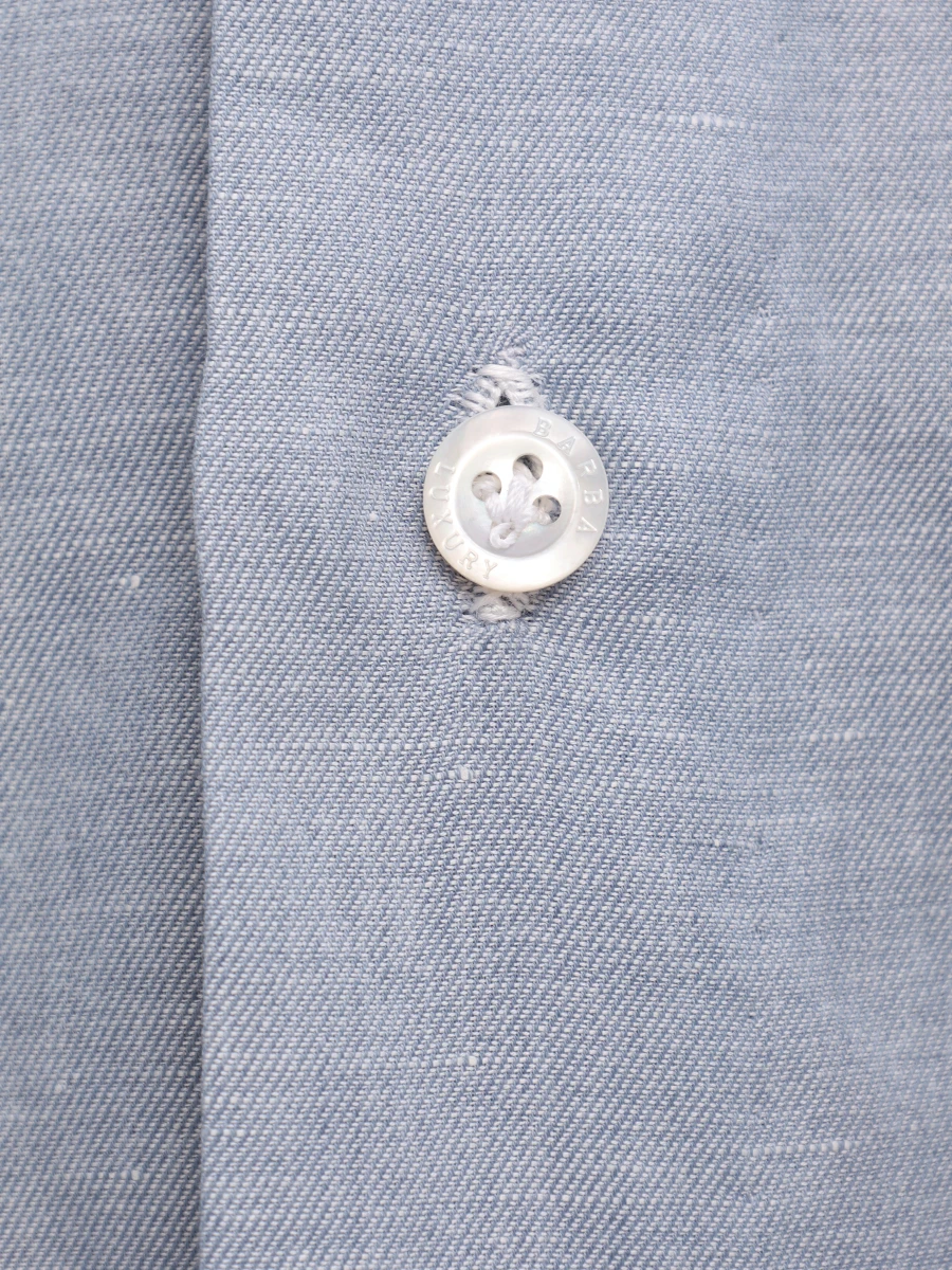 Рубашка из хлопка и льна