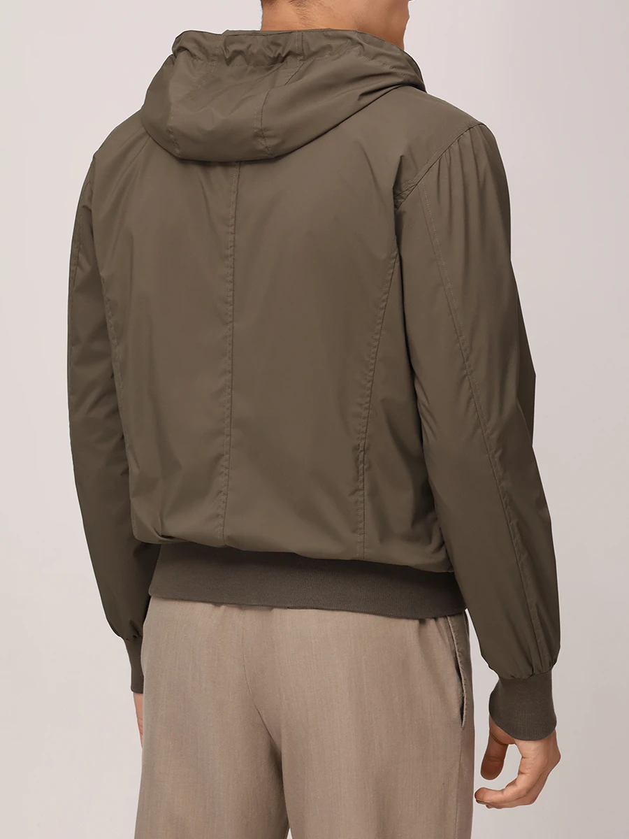 Бомбер однотонный