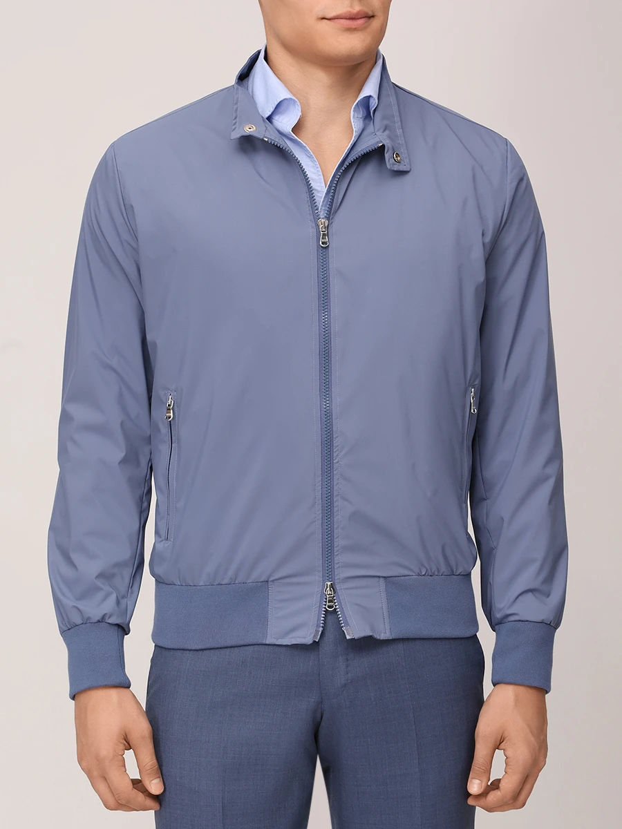 Бомбер однотонный