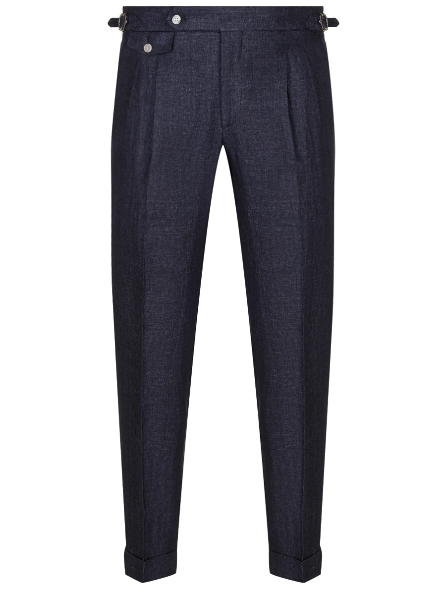 Брюки льняные