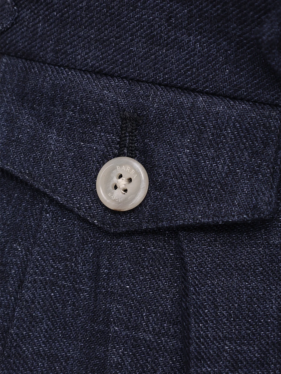 Брюки льняные