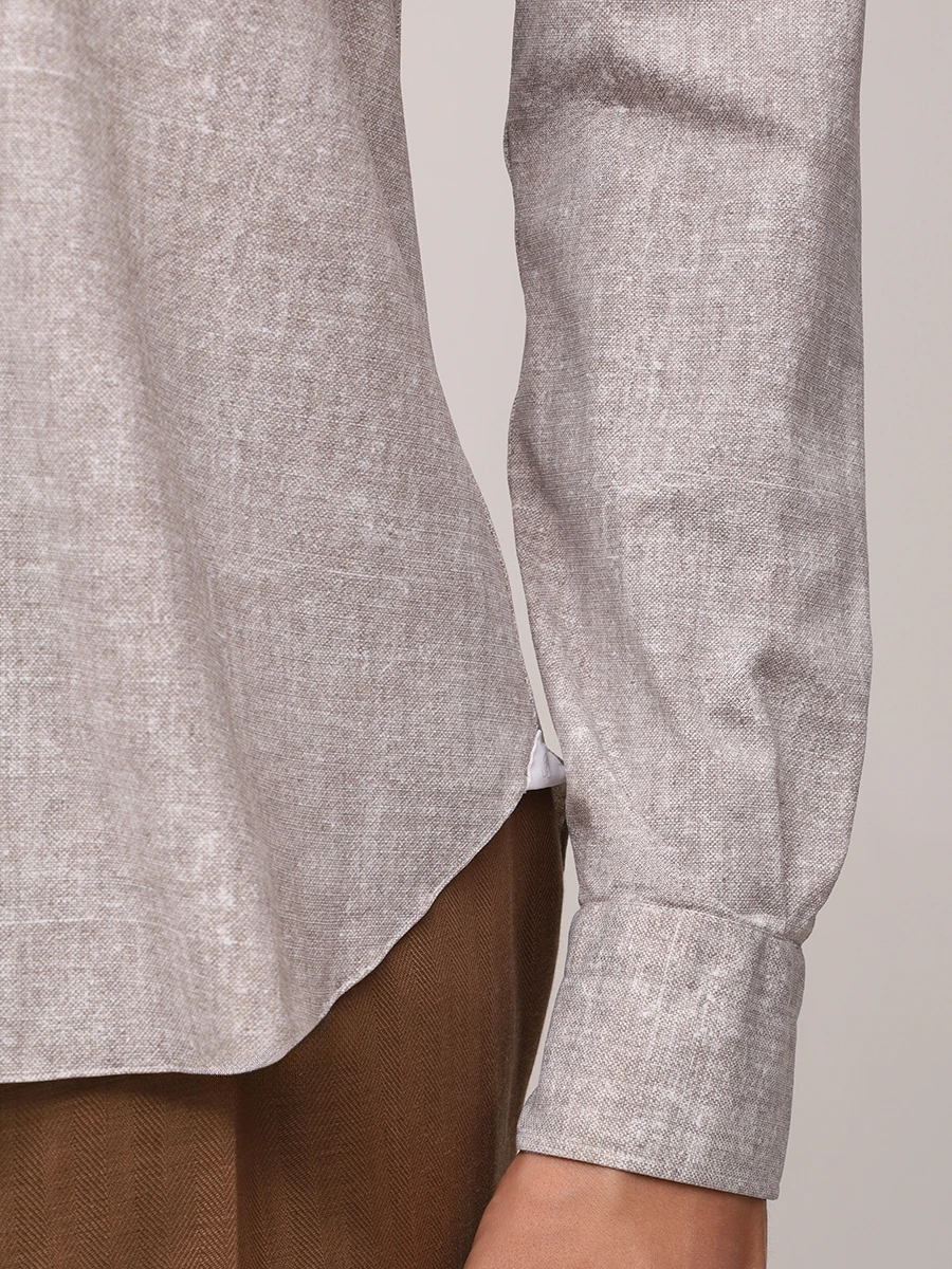 Рубашка однотонная