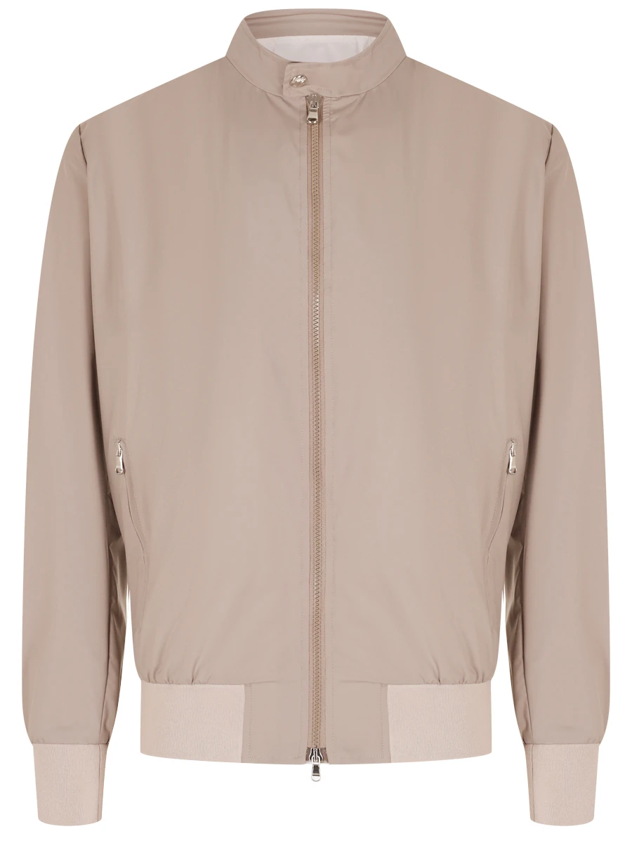 Бомбер однотонный