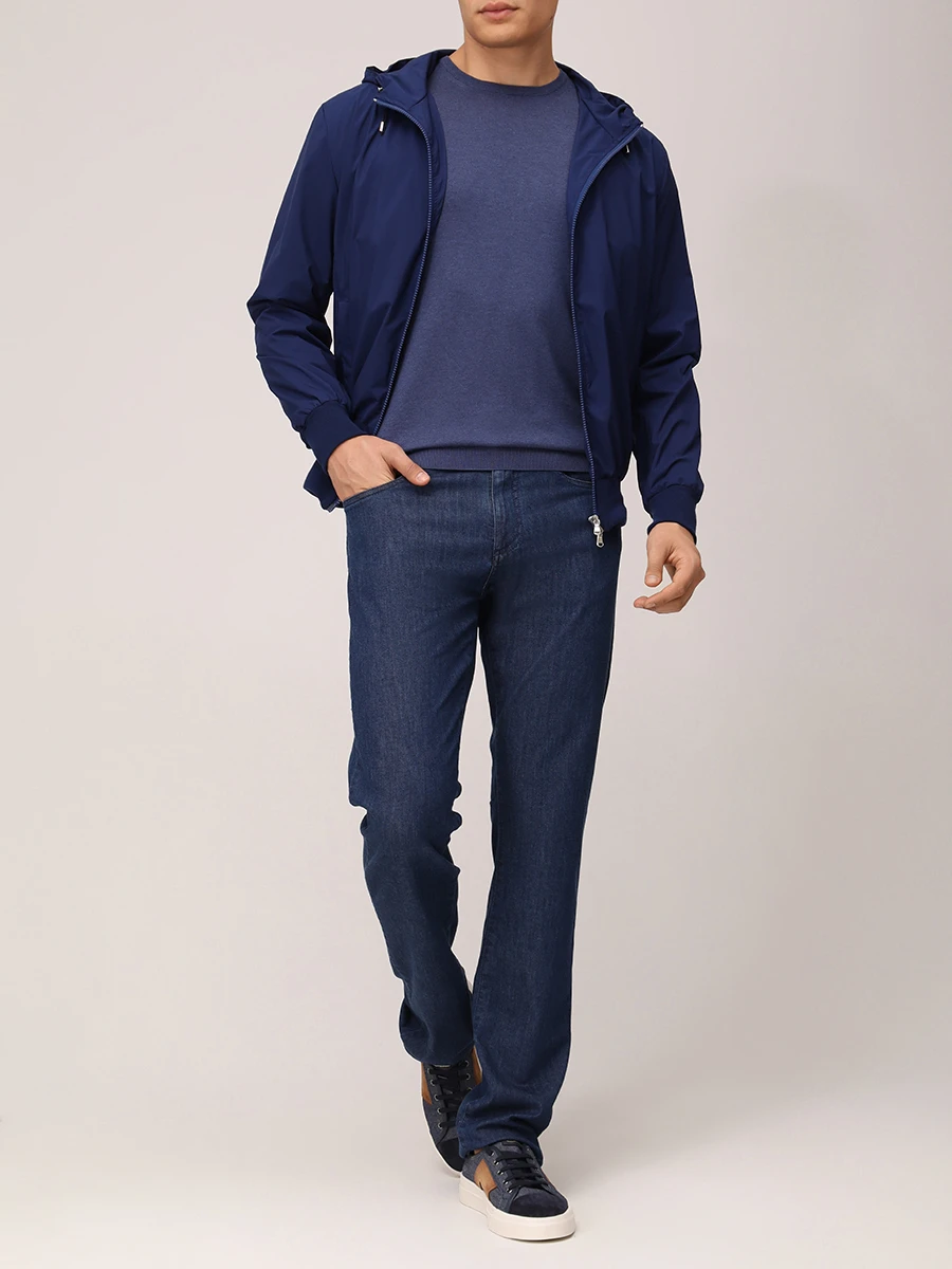 Бомбер однотонный