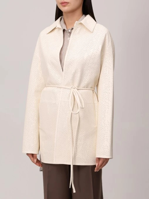 Куртка кожаная KITON