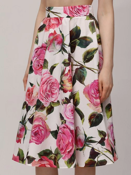 Юбка хлопковая DOLCE & GABBANA