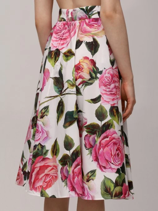 Юбка хлопковая DOLCE & GABBANA