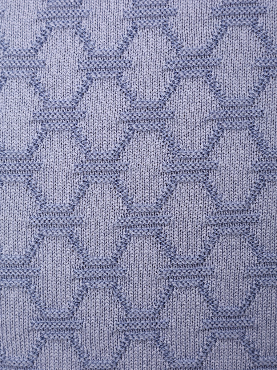 Поло из хлопка и шелка