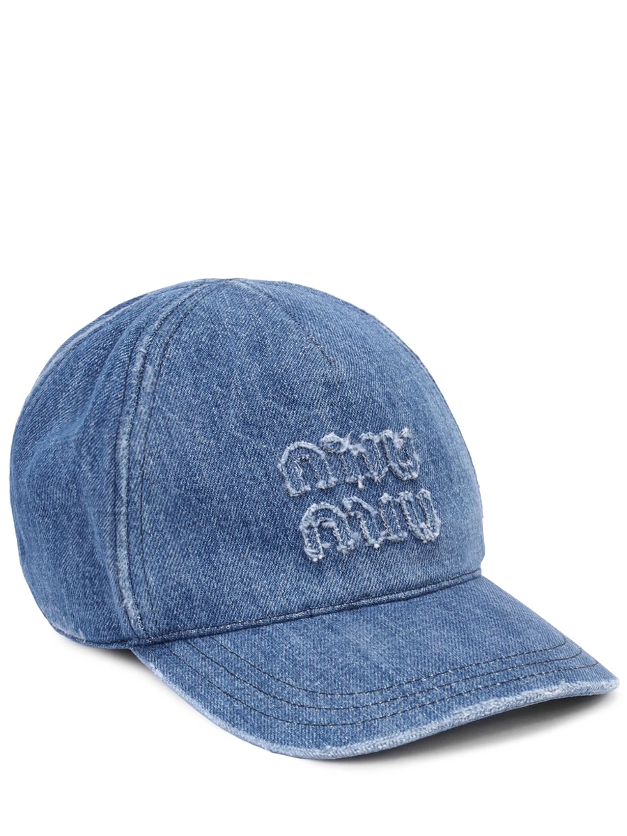 Бейсболка джинсовая