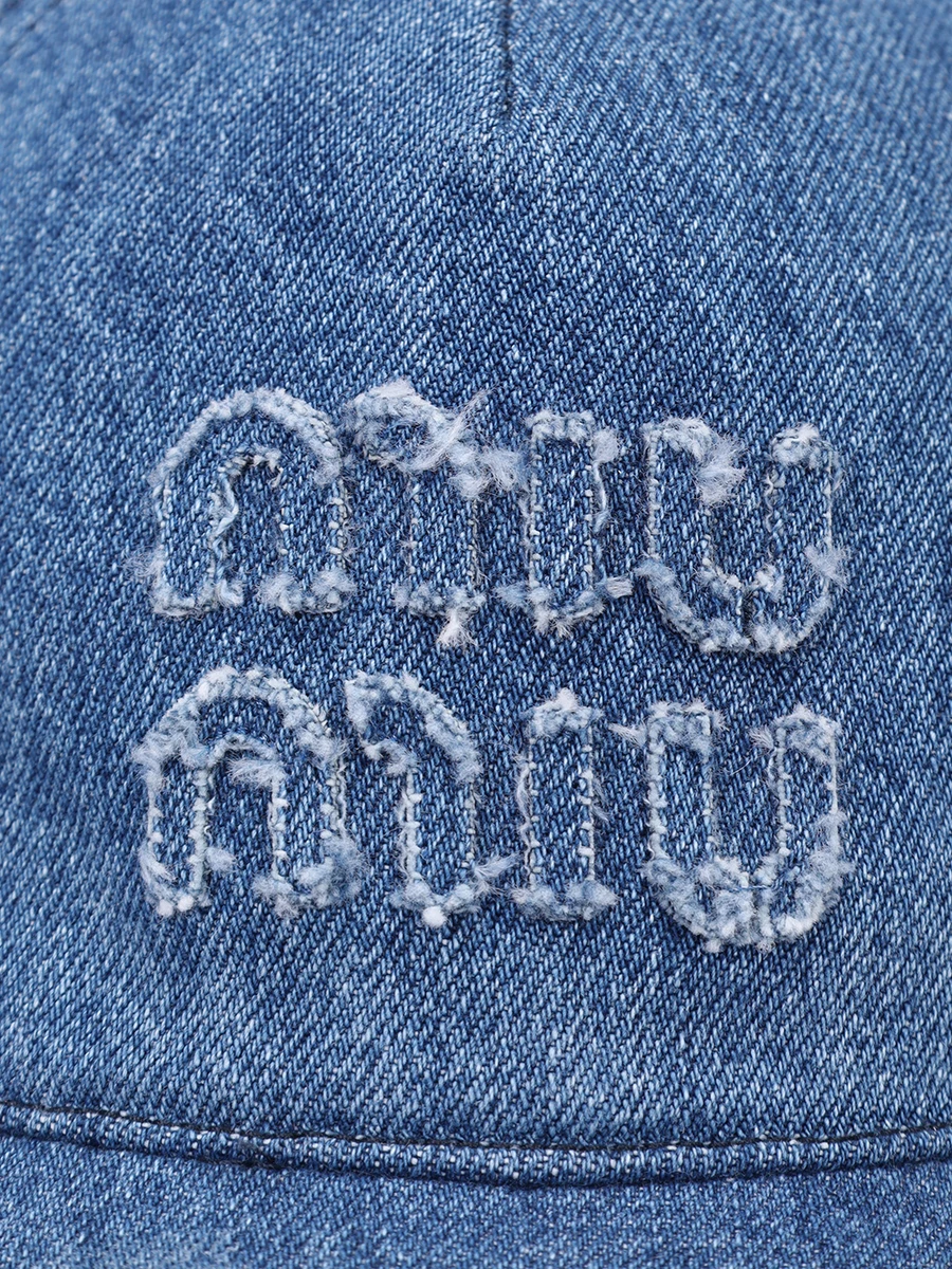 Бейсболка джинсовая