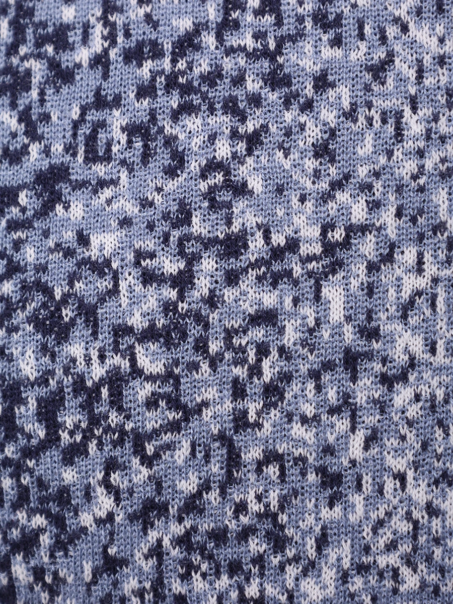 Поло из хлопка и шелка