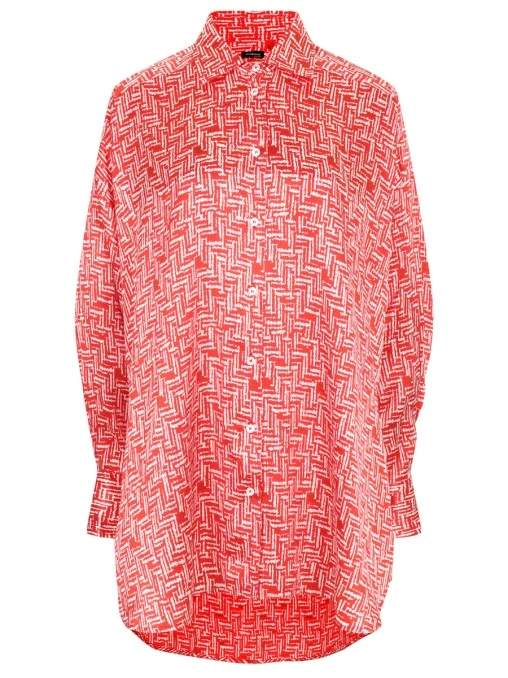 Блуза шелковая KITON