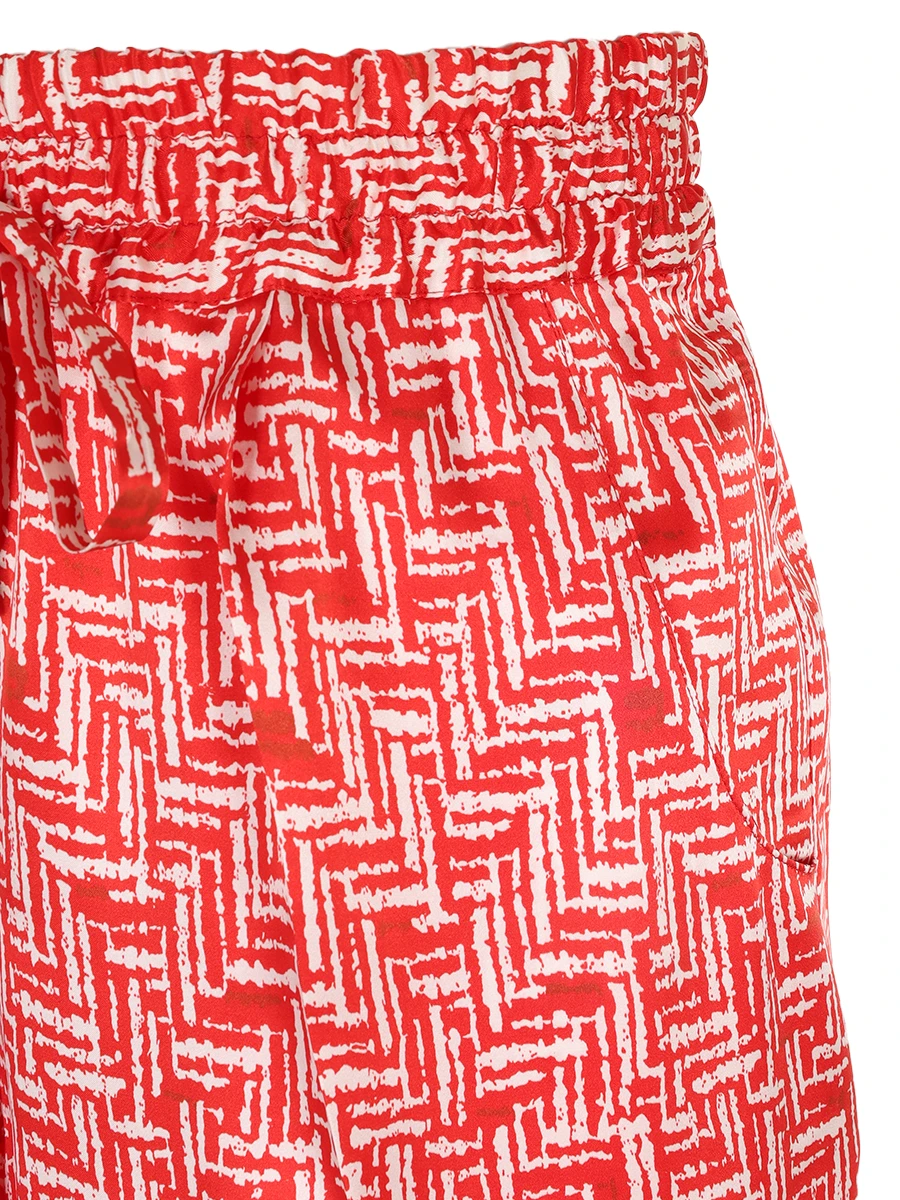 Брюки шелковые