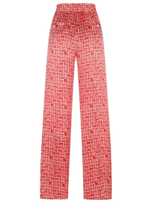 Брюки шелковые KITON