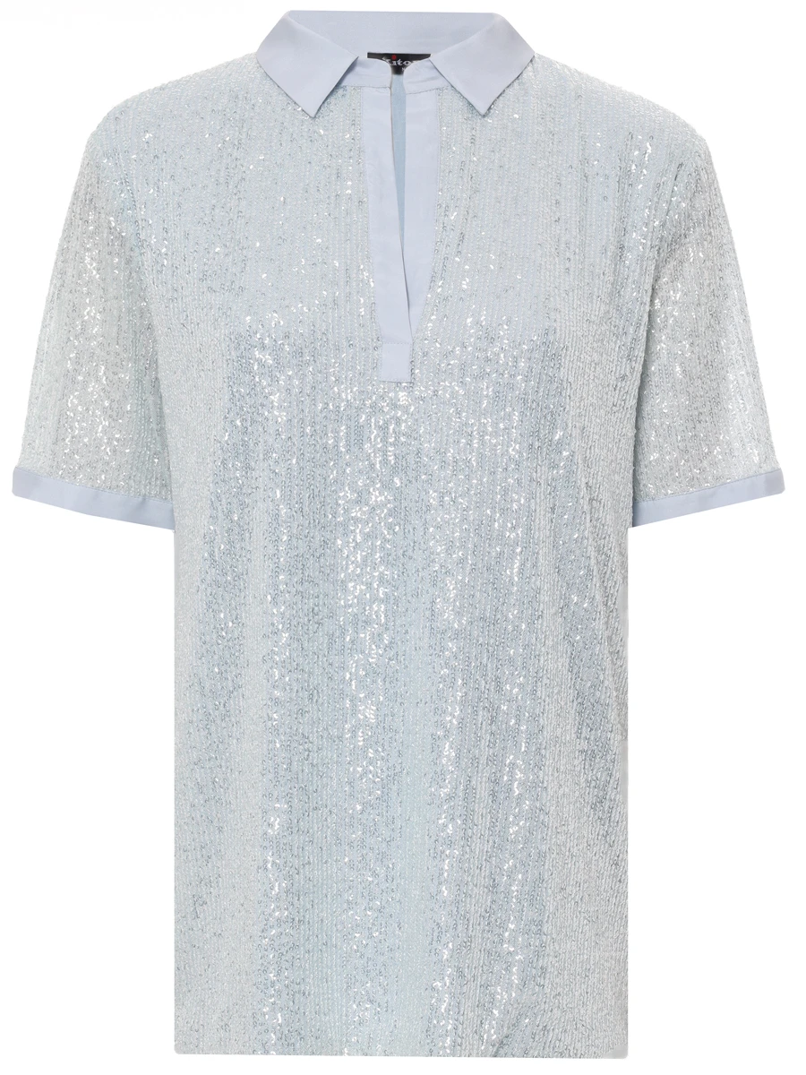 Блуза с пайетками