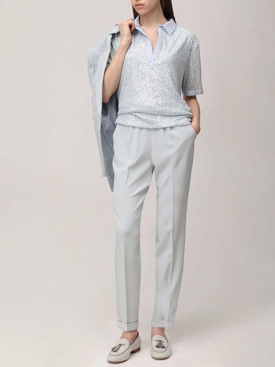 Блуза с пайетками