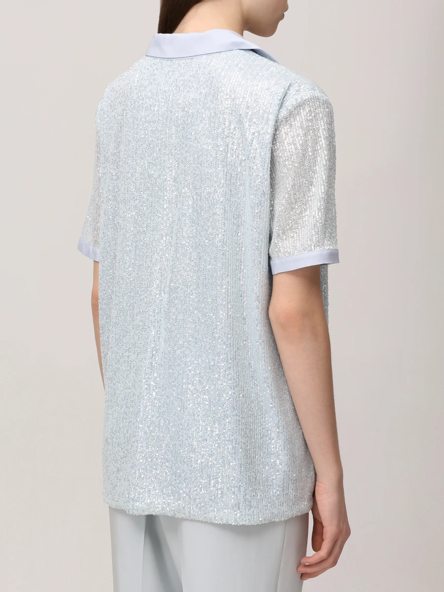 Блуза с пайетками