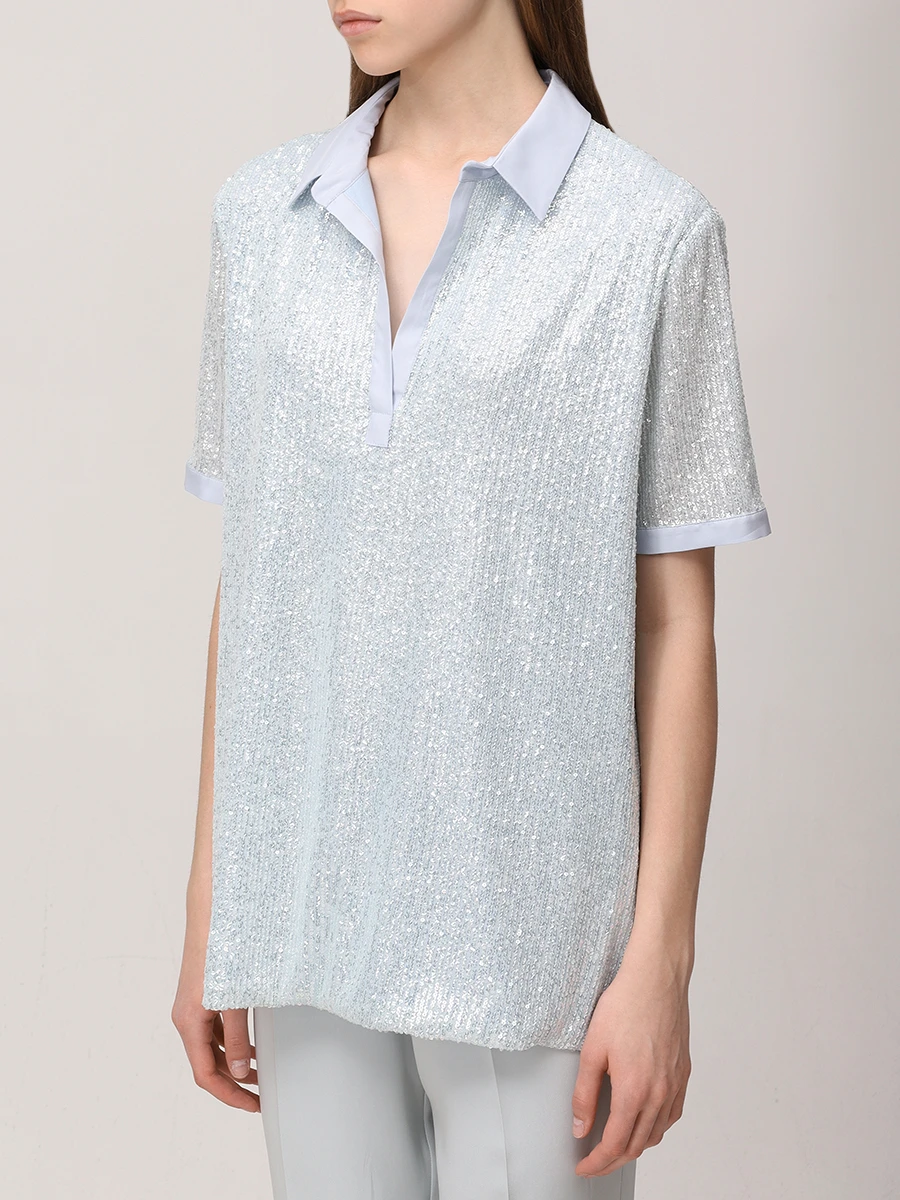 Блуза с пайетками