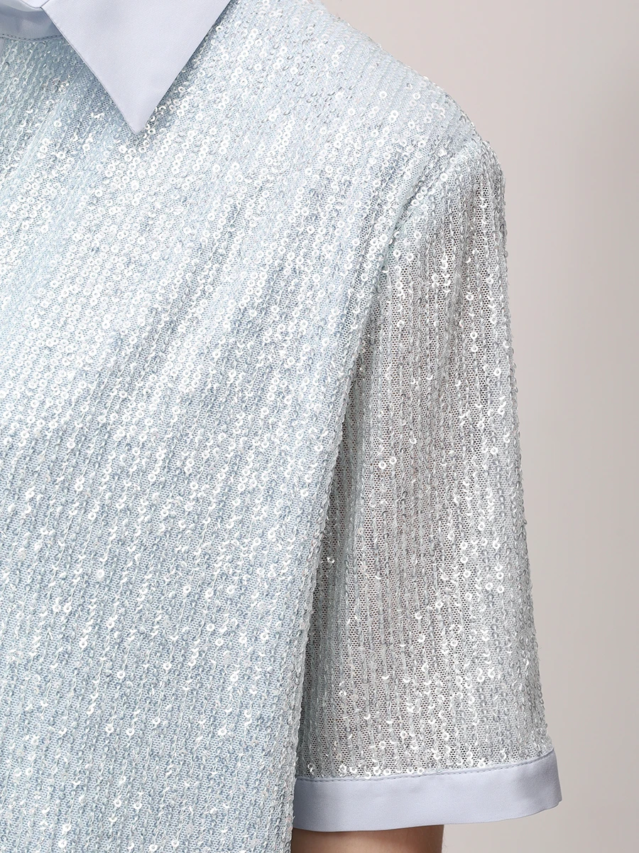 Блуза с пайетками