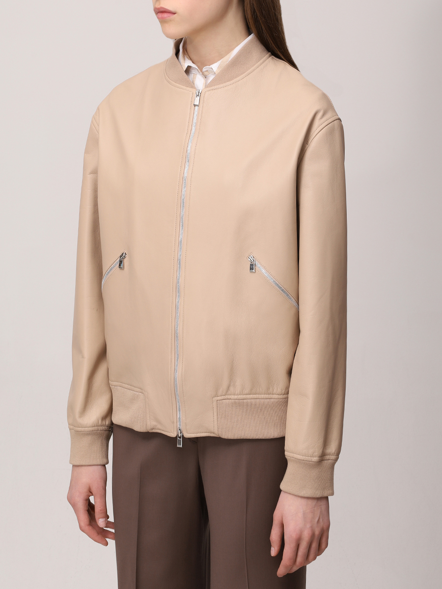 Куртка кожаная