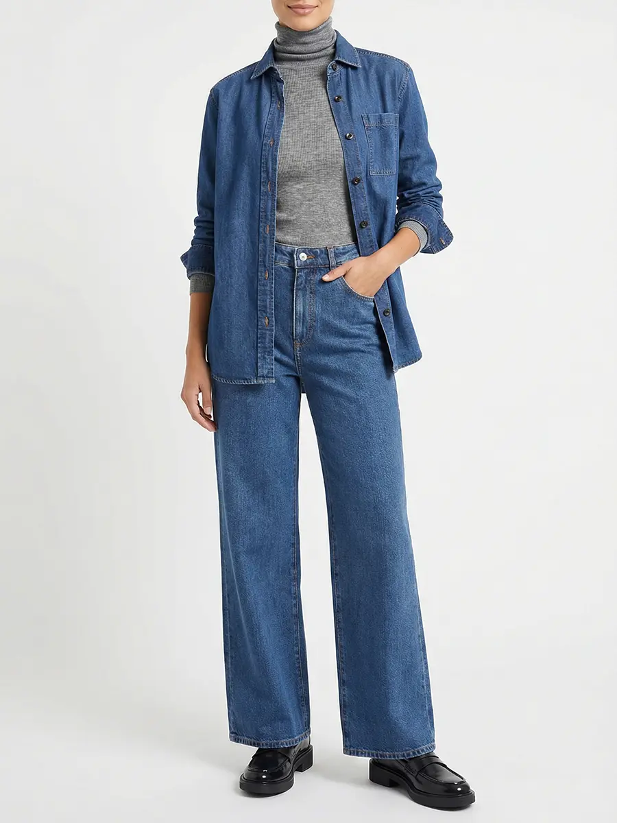 Джинсы хлопковые