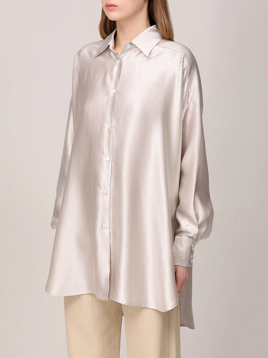 Блуза шелковая