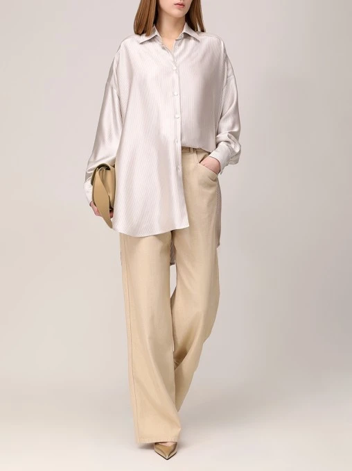 Блуза шелковая KITON