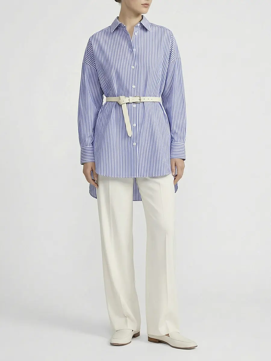 Блуза шелковая