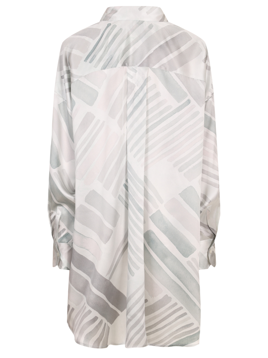 Блуза шелковая