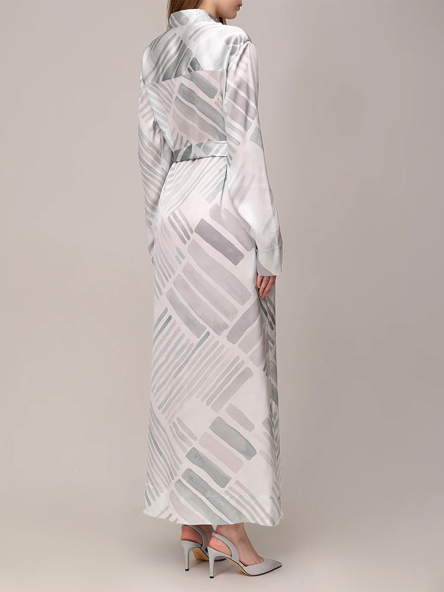 Платье шелковое