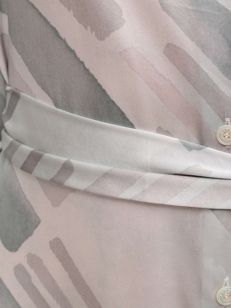 Платье шелковое