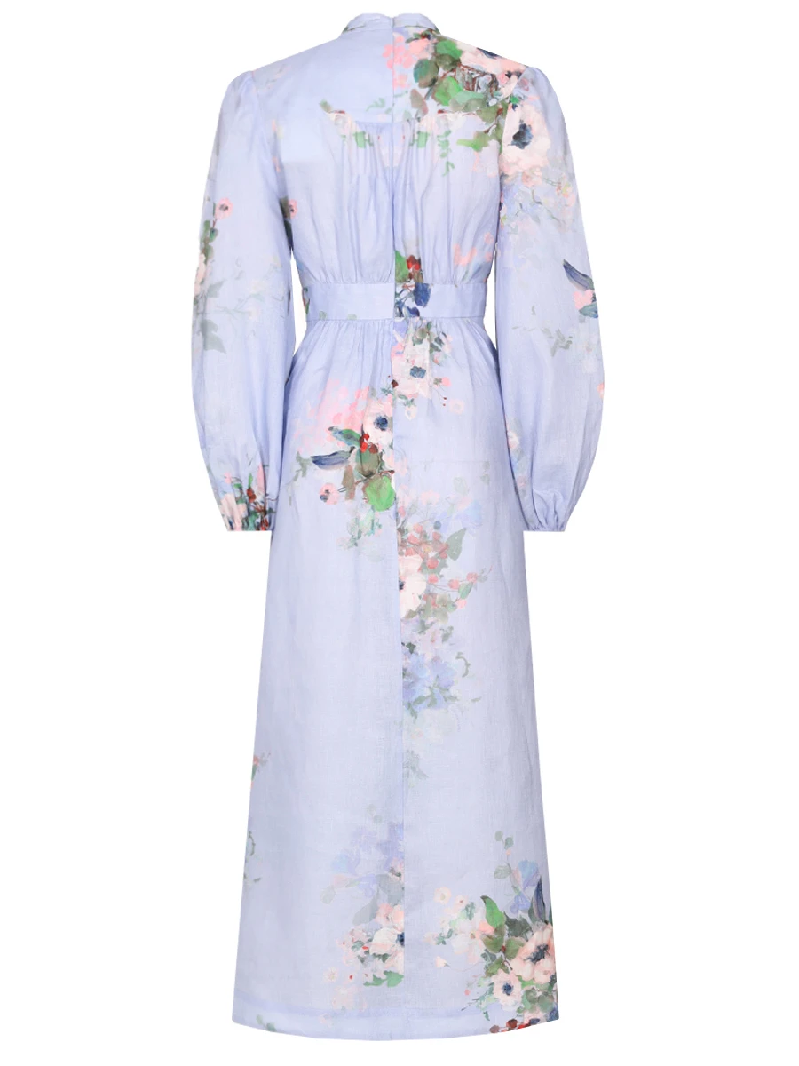 Платье льняное