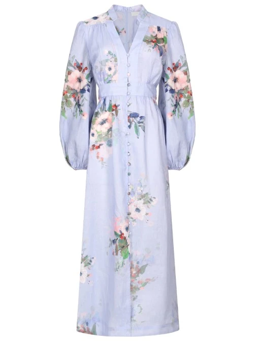 Платье льняное ZIMMERMANN