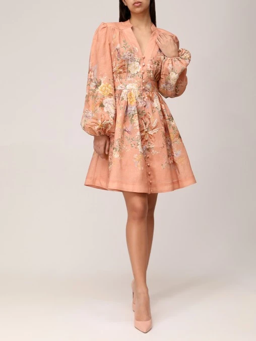 Платье льняное ZIMMERMANN
